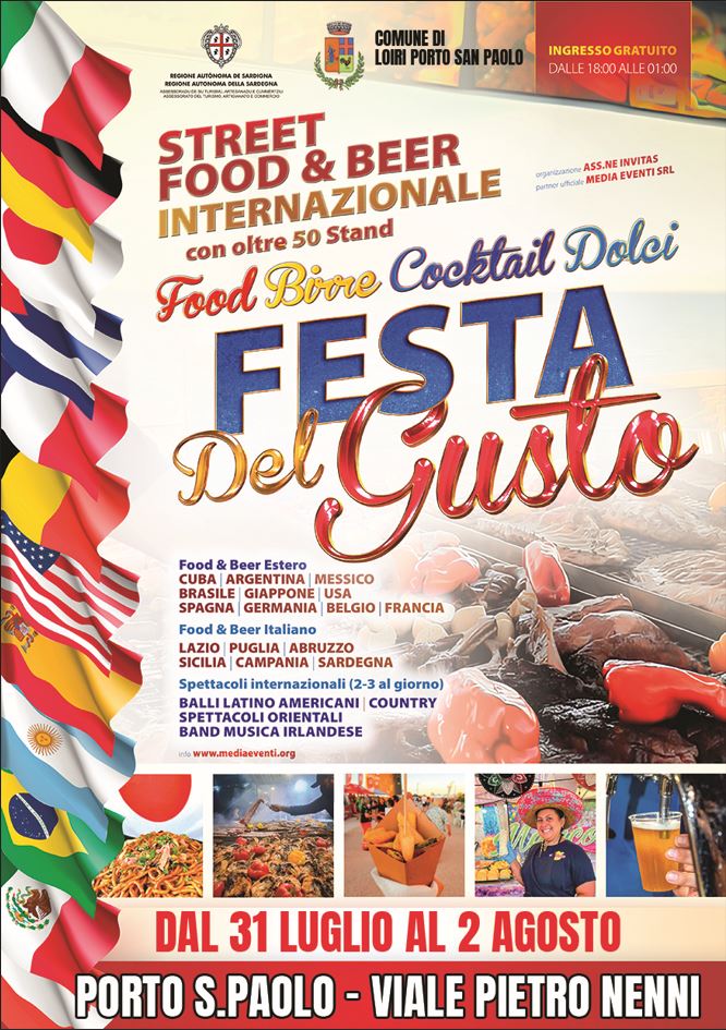 Festa del gusto 31.7 – 2.8.2025 Festa del gusto 31.7 2.8.2025