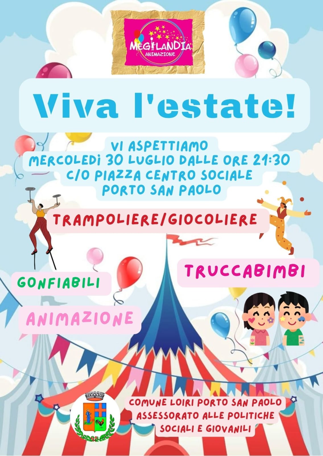animazione 30 luglio animazione 30 luglio