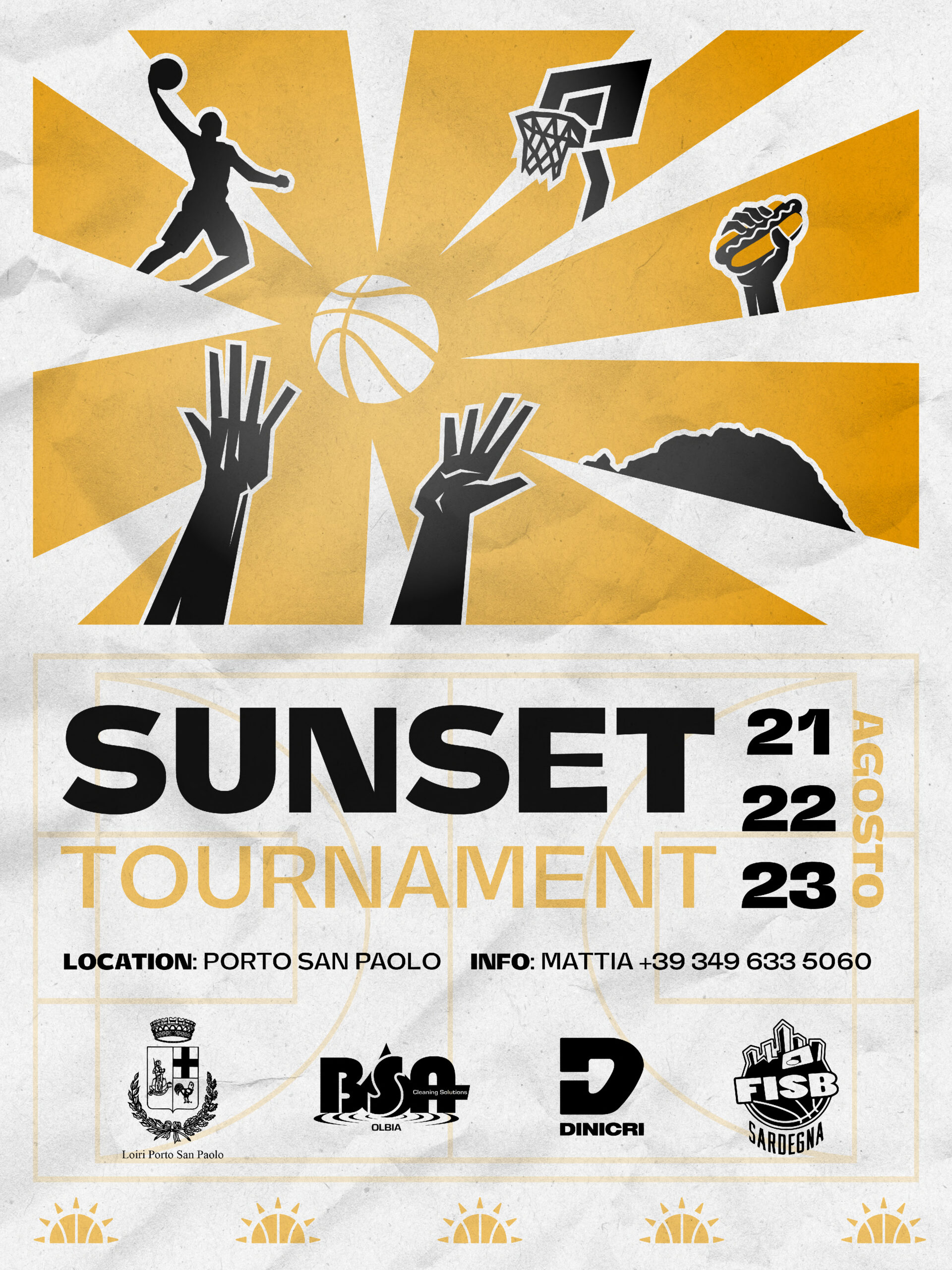 Locandina-Sunset-Tournament 21-22-23 agosto 2025 Locandina Sunset Tournament 21 22 23 agosto 2025