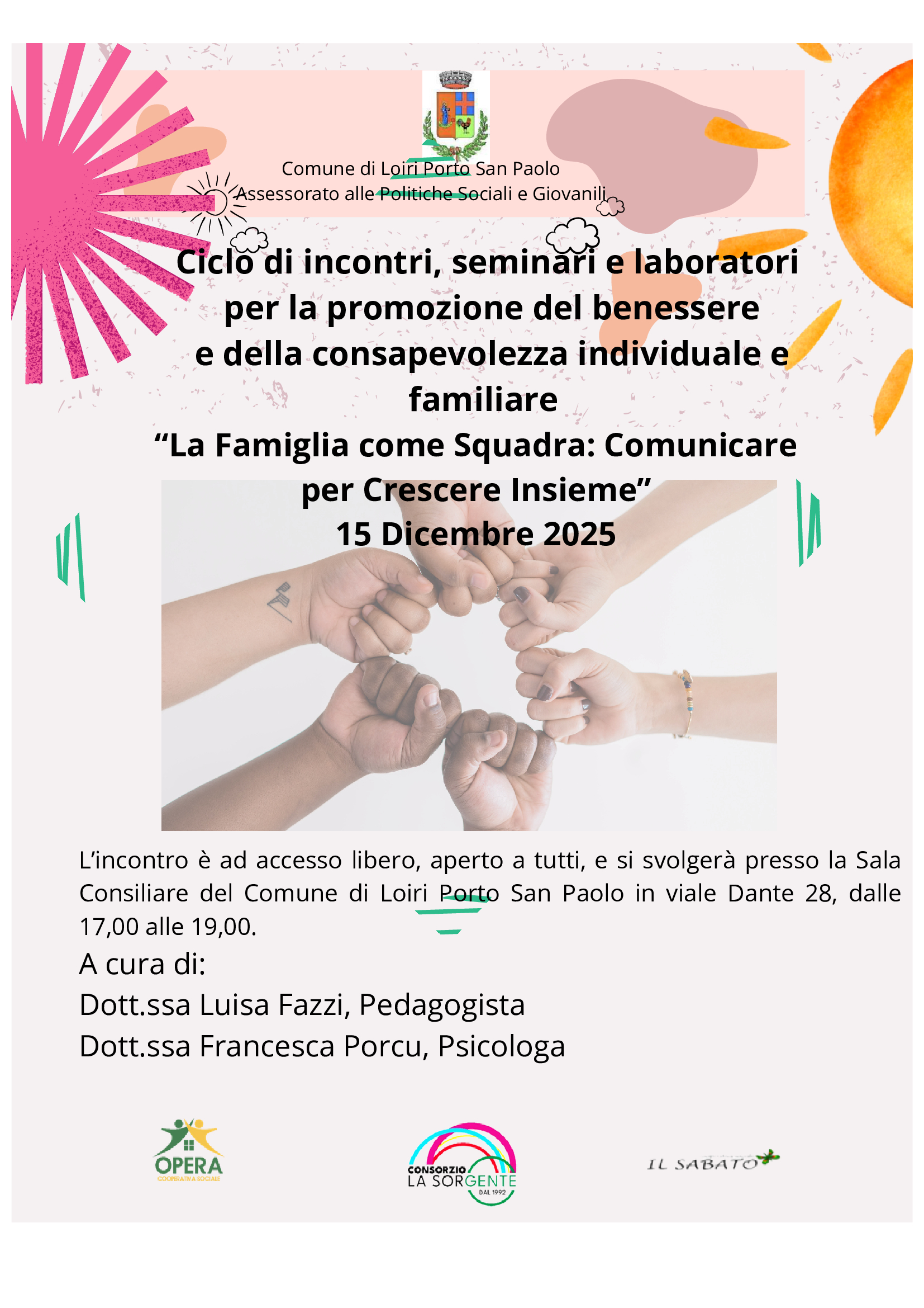 Seminario 15 dicembre Fazzi e Porcu