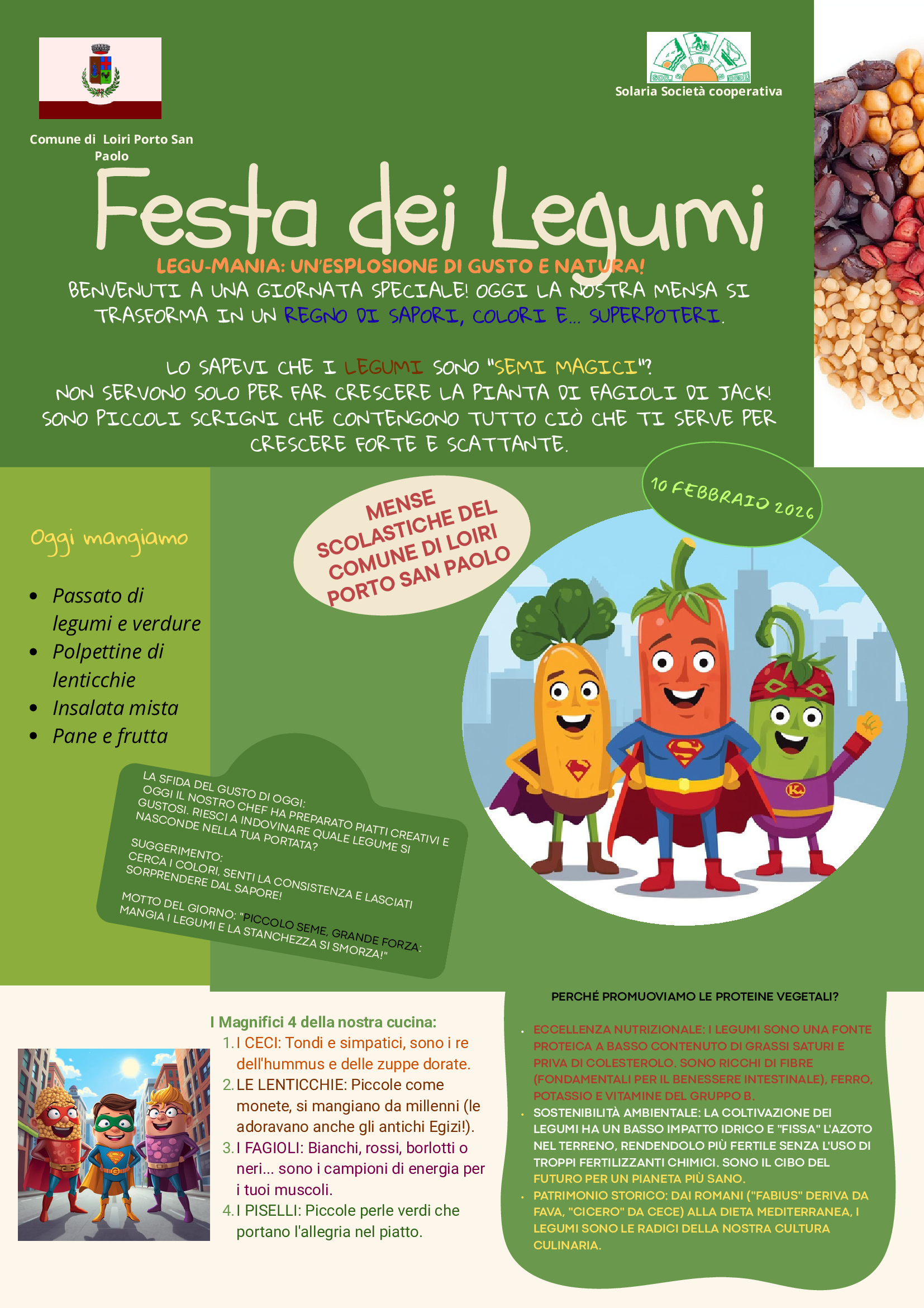 Loiri Porto San Paolo Festa dei Legumi