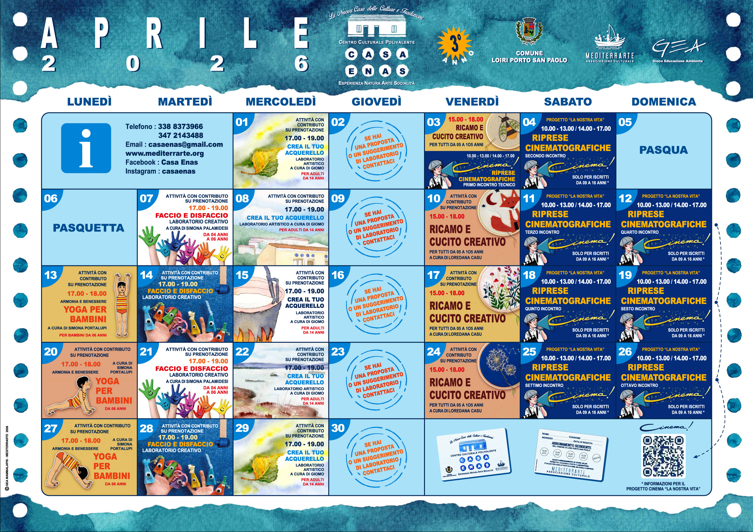 Calendario Casa_Enas_Aprile_2026