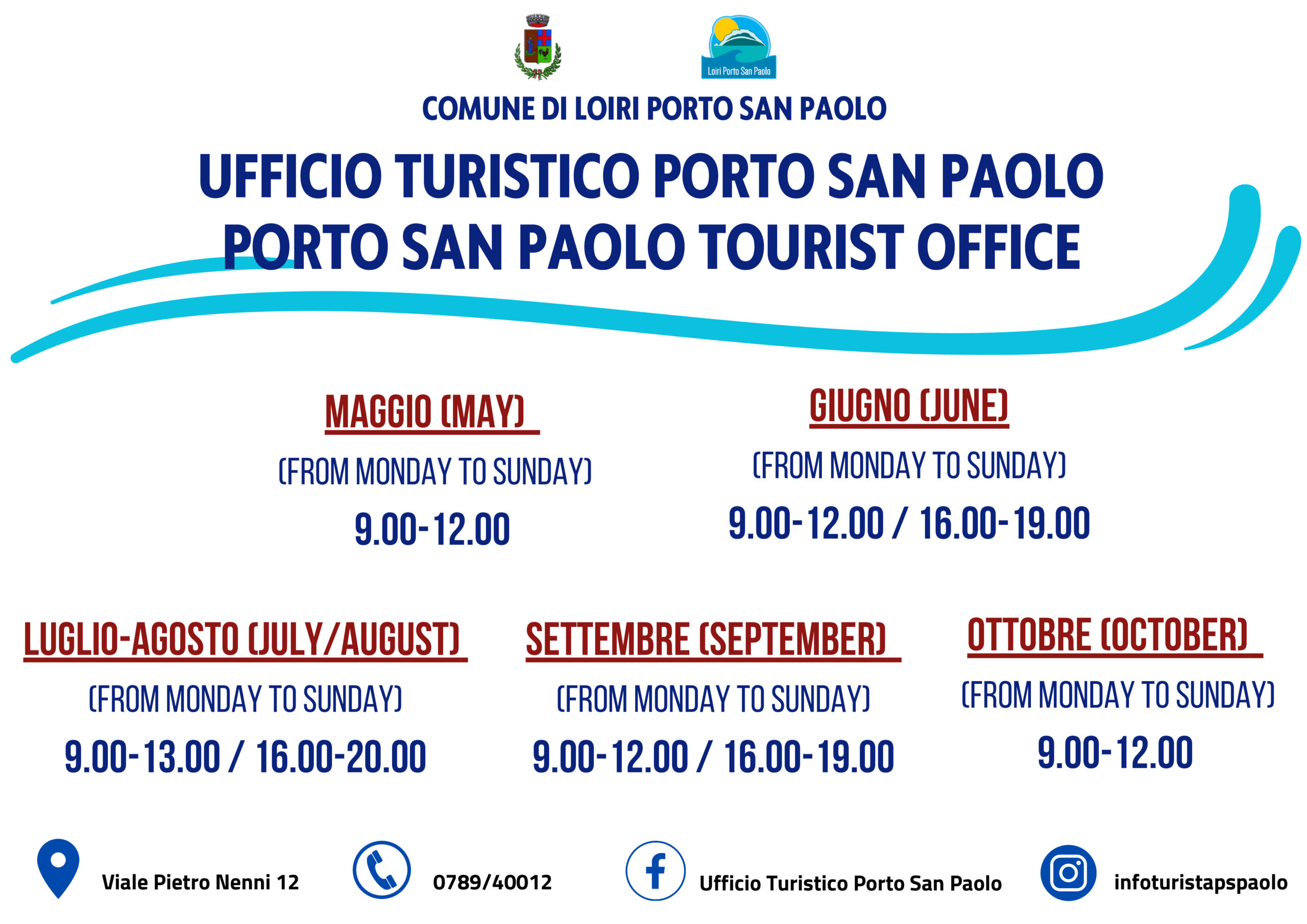 CARTELLO ORARI IT PORTO SAN PAOLO 2026