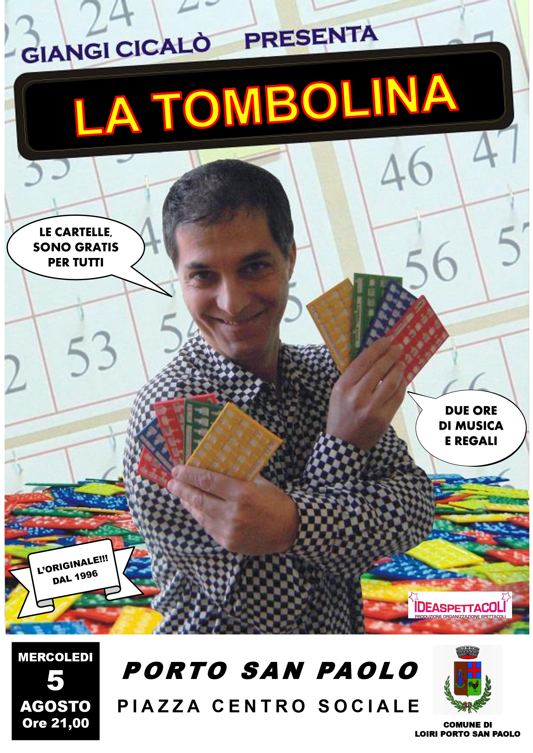 TOMBOLINA 5 agosto